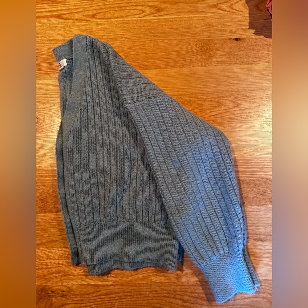 Rip Curl Afterglow Blue Knit Cardigan - Picture 2 of 7